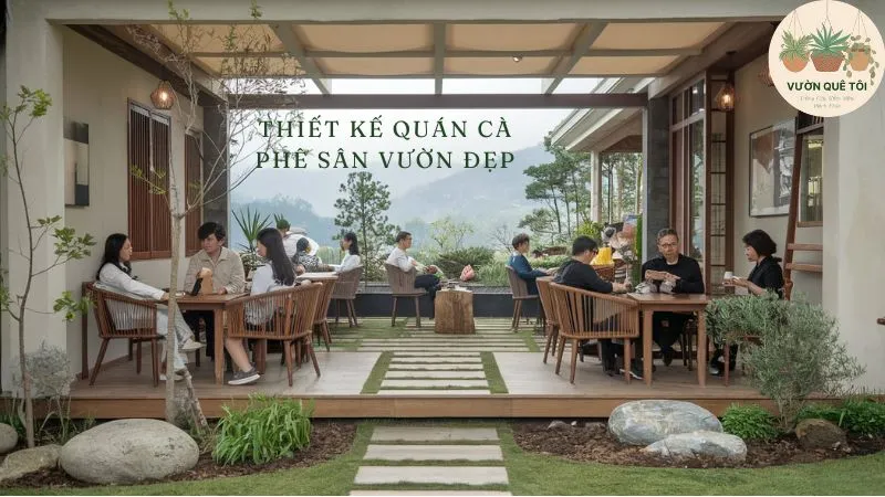 Thiết Kế Quán Cà Phê Sân Vườn Đẹp Từ A-Z